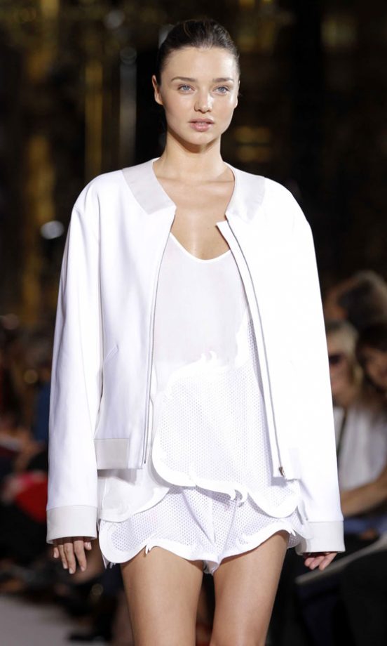 Miranda Kerr Modelling Stella McCartney's SS12 Collection At Paris Fashion Week, 2011