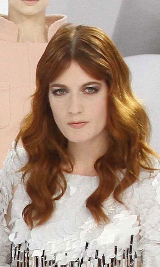 Transform Your Hair In An Instant Like Florence Welch By Centre Parting A Thick Fringe And Pinning To The Sides, 2011