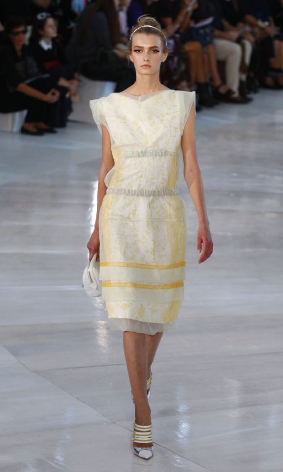 A Prim And Proper Pretty Look From The Louis Vuitton SS12 Collection At Paris Fashion Week, 2011