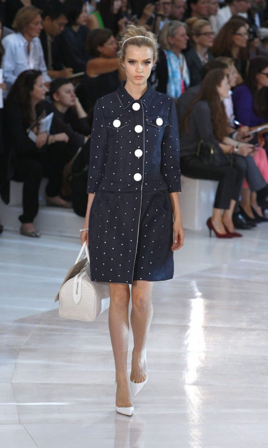 '60s Inspired Look On The Louis Vuitton SS12 Runway At Paris Fashion Week, 2011