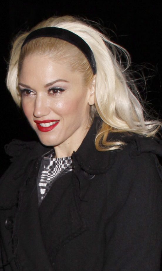 A Cute Hairband In A Contrasting Colour Like Gwen Stefani's Is A Perfect Way To Update Your Autumn/Winter Hairstyle, 2011