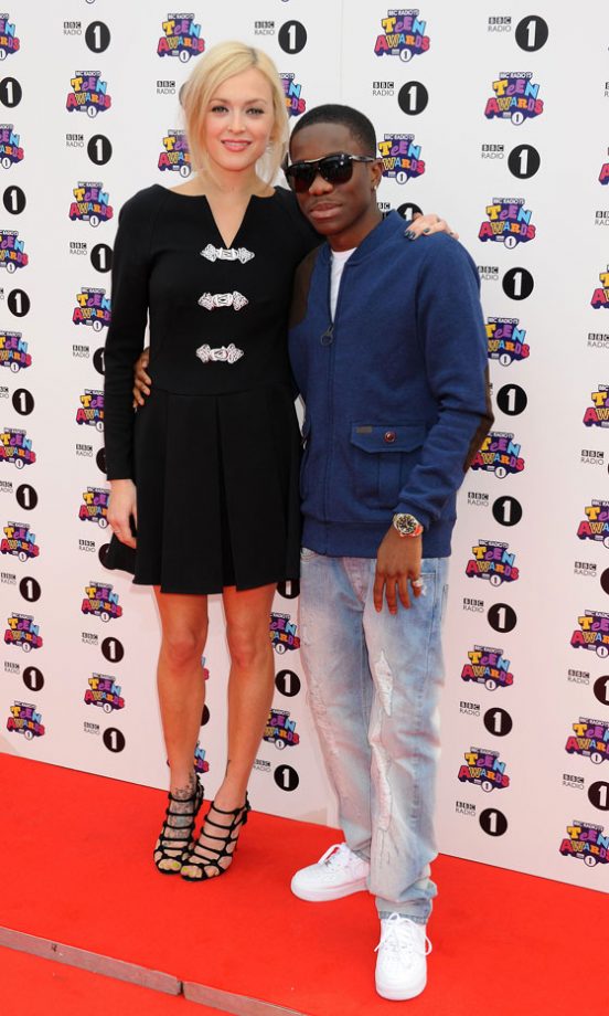 Fearne Cotton And Tinchy Striders At The BBC Radio 1 Teen Awards, October 2011