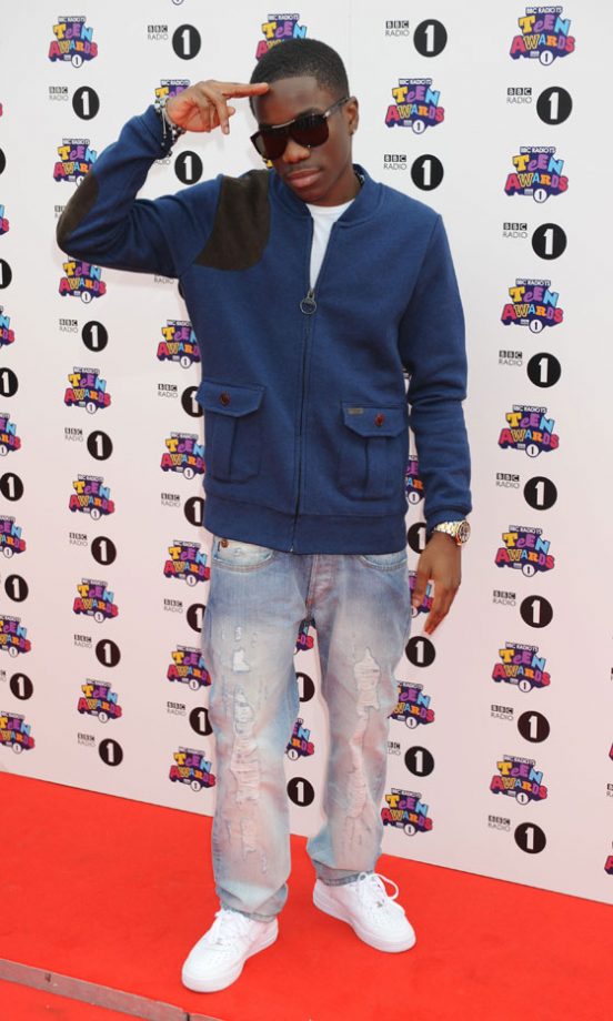 Tinchy Stryder At The BBC Radio 1 Teen Awards, October 2011