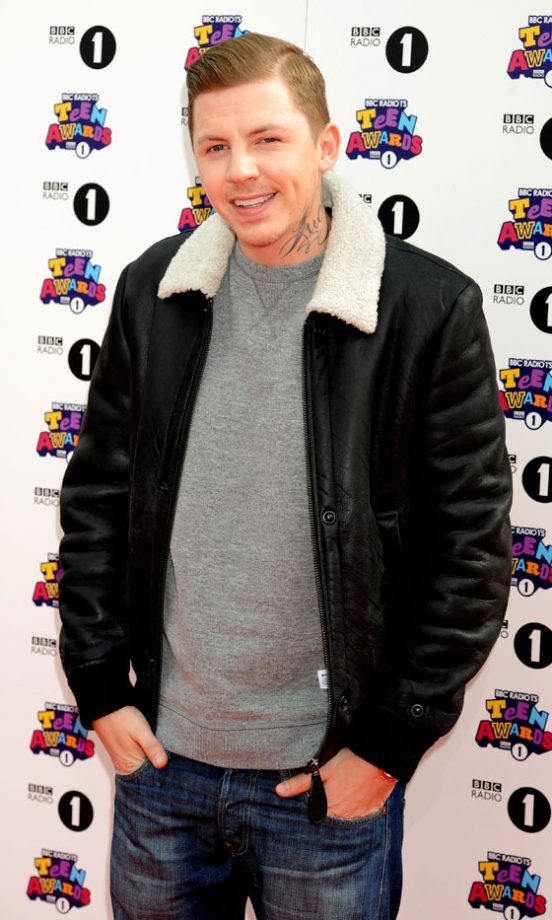 Professor Green At The BBC Radio 1 Teen Awards, October 2011