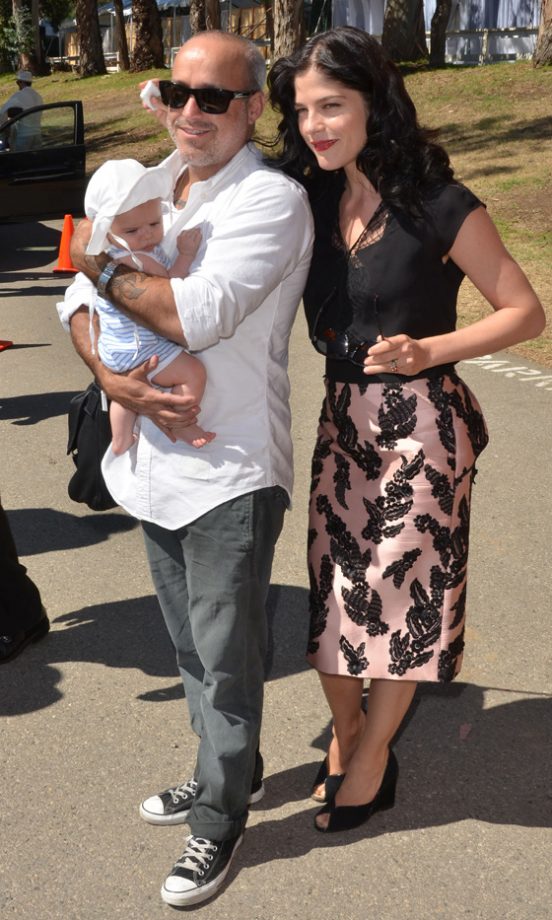 Selma Blair Shows Off Her Son Arthur Saint Bleick With Boyfriend Jason Bleick At The Veuve Clicquot Polo Classic 2011