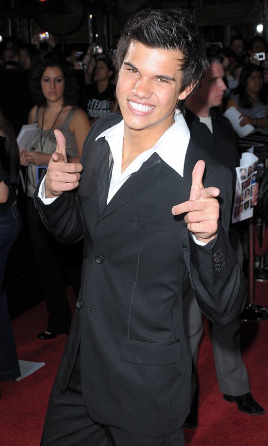 Taylor Lautner At The Twilight Film Premiere In LA, 2008