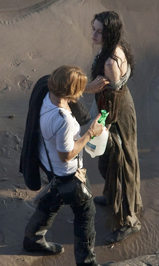 Kristen Stewart Filming Snow White And The Huntsman