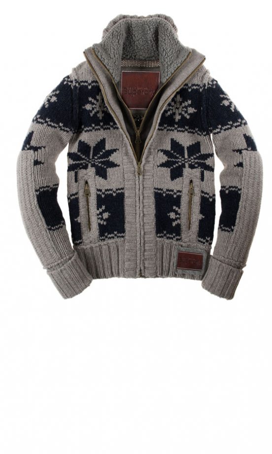 Superdry Fair Isle Knit Cardigan, £154.99