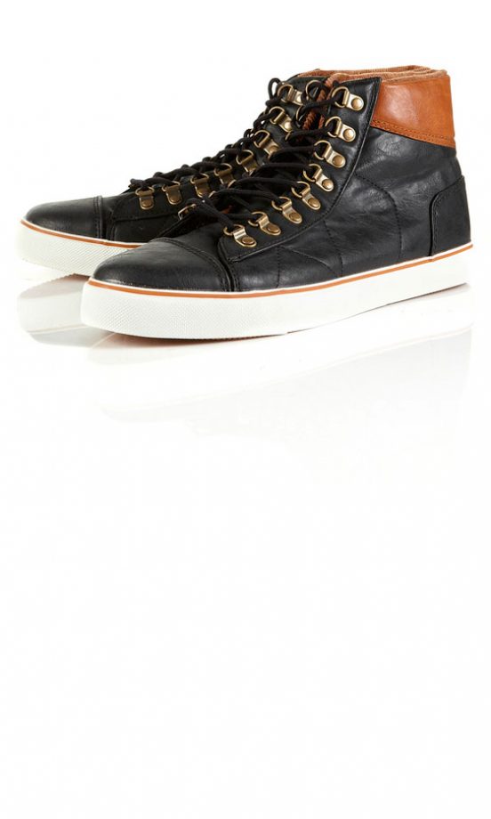 Topman Black Hiker Boots, £46