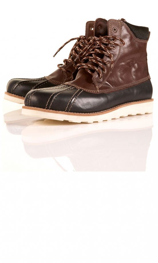 Topman Brown Duck Boots, £75