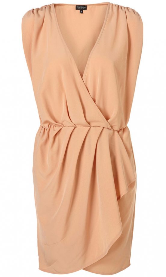 Topshop Drape Front Dress, £46