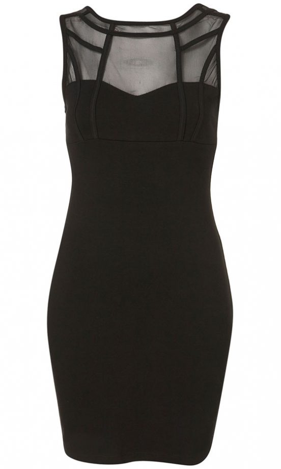 Motel Mesh Panel Dress, £42
