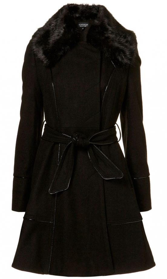 Topshop Skirted Coat, £98