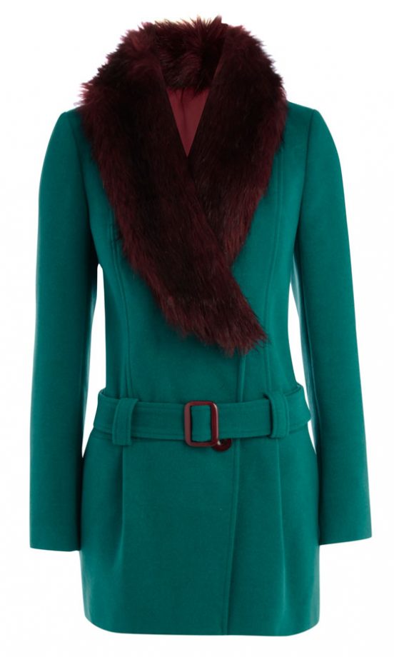 Primark Fur Collar Coat, £35