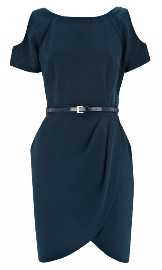 Warehouse Cut Out Shoulder Dress, Was £65 Now £30