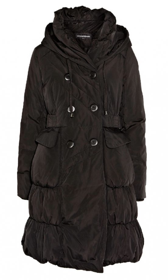Warehouse Luxury Quilted Coat, £100