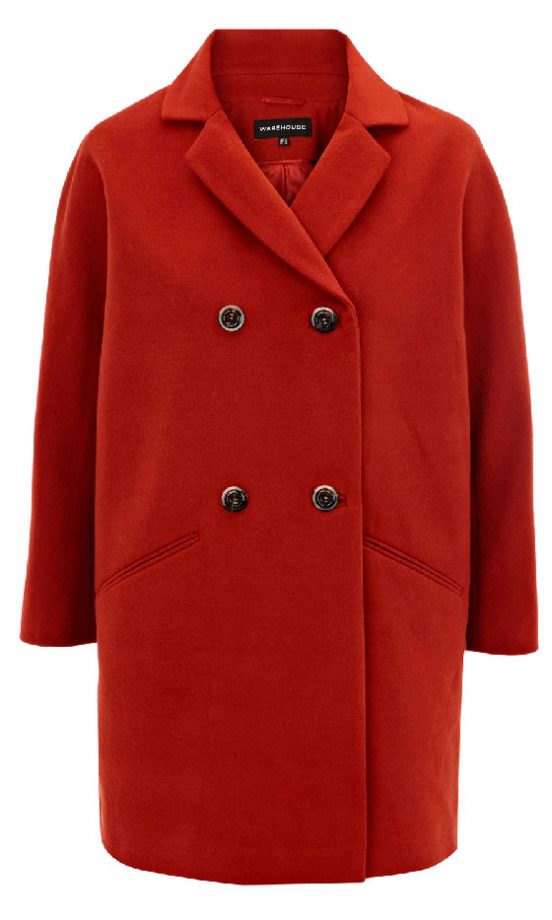 Warehouse Boyfriend Coat, £75