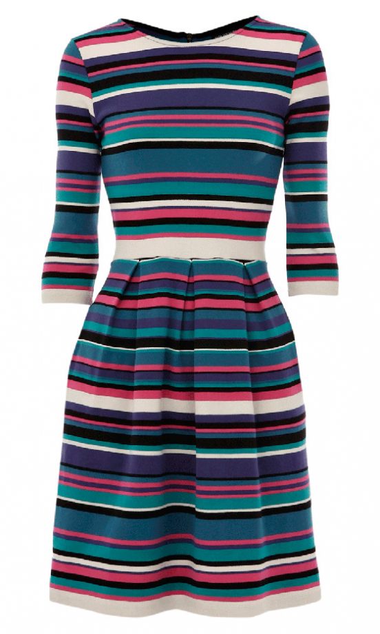 Warehouse Skater Stripe Dress, £40