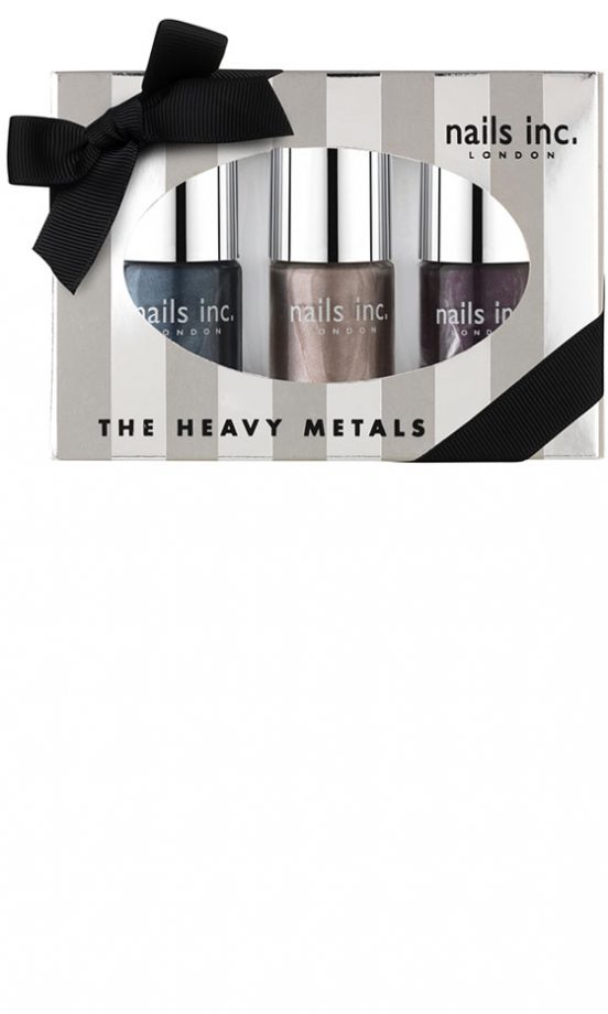 Nails Inc The Heavy Metal Collection 3 x 10ml, £25