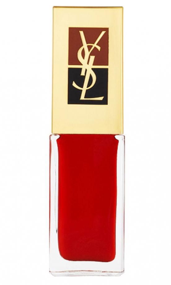 Yves Saint Laurent La Laque In Opium Red, £16.50