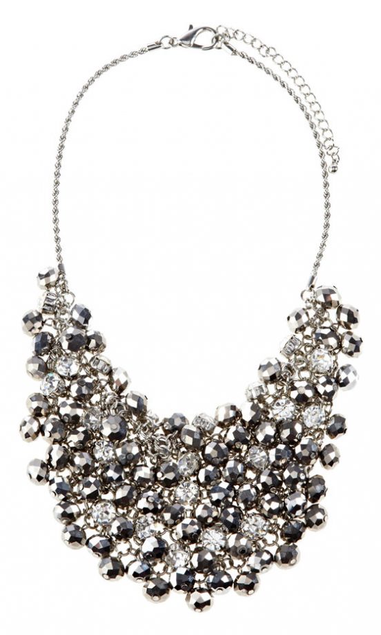 Coast Silver Drop Necklace, £55