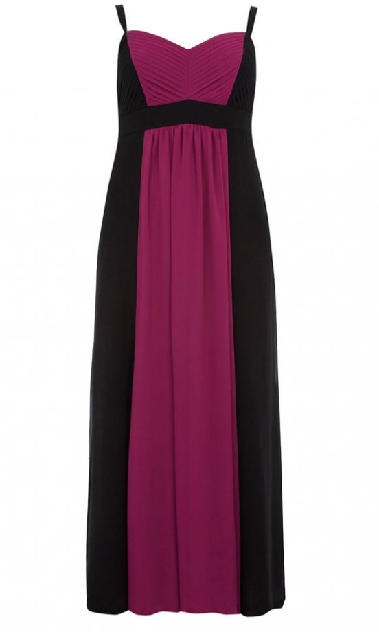 Evans Colour Block Maxi Dress, £69.50