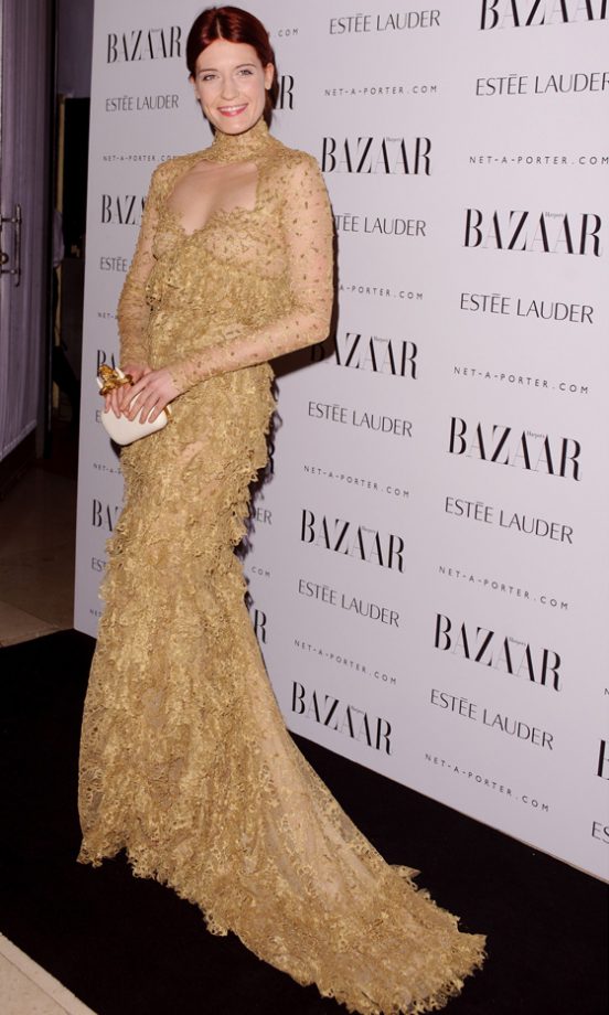 Florence Welch Was The Clear Style Winner At The Harper's Bazaar Awards Wearing A Divine Alexander McQueen Dress