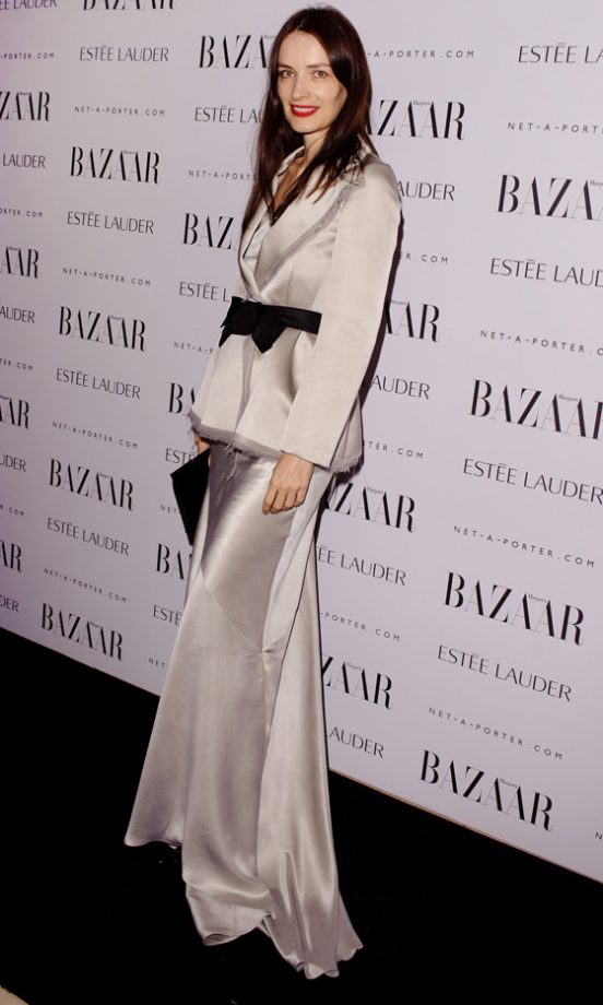 Roksanda Ilincic Was A Clear Runner For Best Dressed Attendee At The Harper's Bazaar Awards 2011 - Check Out That Skirt