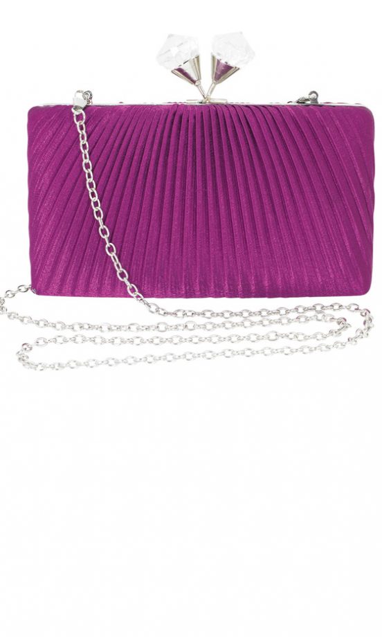 New Look Satin Jewelled Box Clutch £15.99