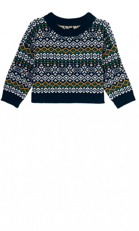 BDG At Urban Outfitters Cropped Fair Isle Pullover Jumper, £42