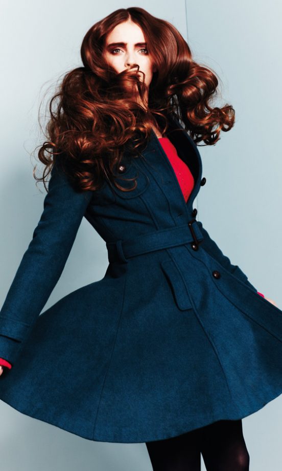 Primark Navy Coat, £35 – In Store Only