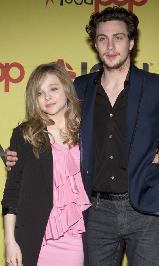 Chloë Moretz Hit The Red Carpet With Kick-Ass Co Star Aaron Johnson, 2010