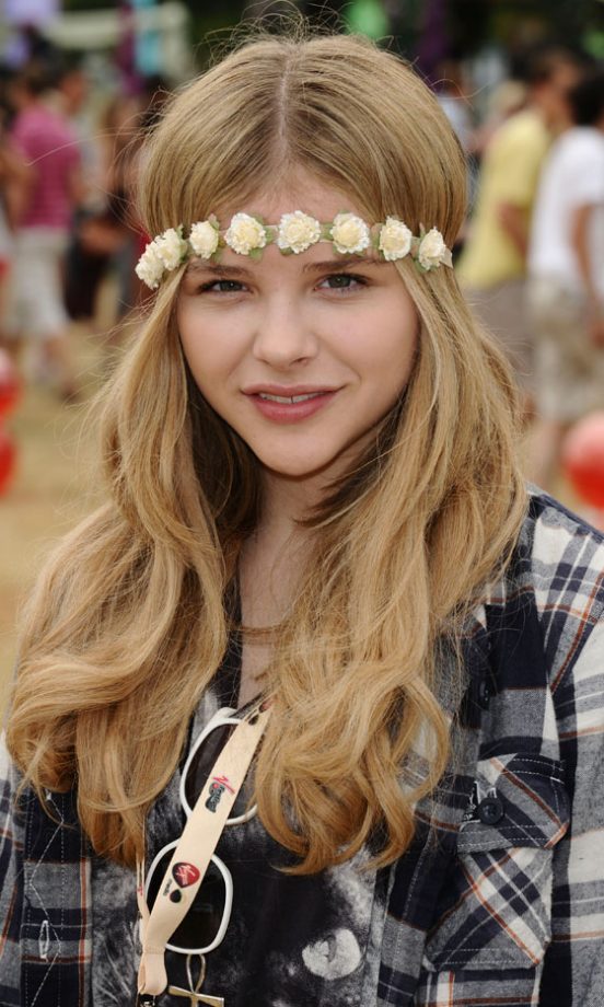 Chloë Moretz At V Festival, Essex, 2011