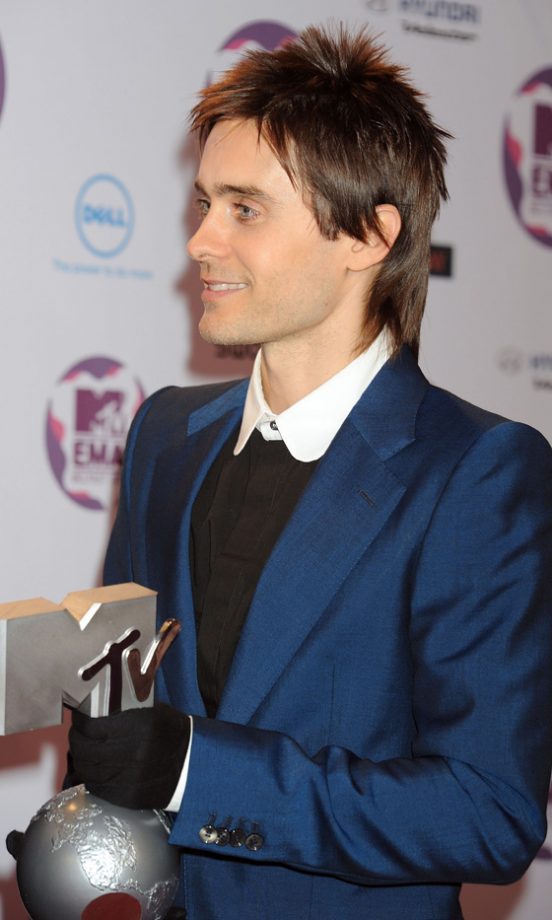Jared Leto At The MTV Europe Music Awards 2011