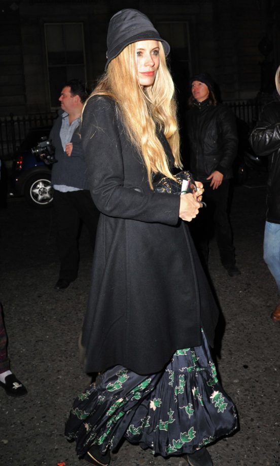 Laura Bailey - The Queen Of Casual Boho Cool - Hit George Micheal's Charity Gig In Style, 2011