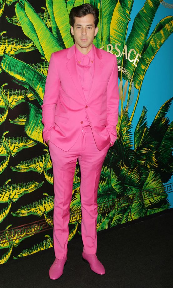 Mark Ronson Wasn't Going To Go Unnoticed In One Of The Versace For H&M Designs, 2011