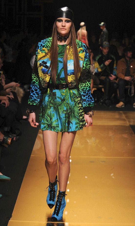 Blue And Green Should Never Be Seen: The Versace And H&M Collection Breaks All The Fashion Rules, 2011