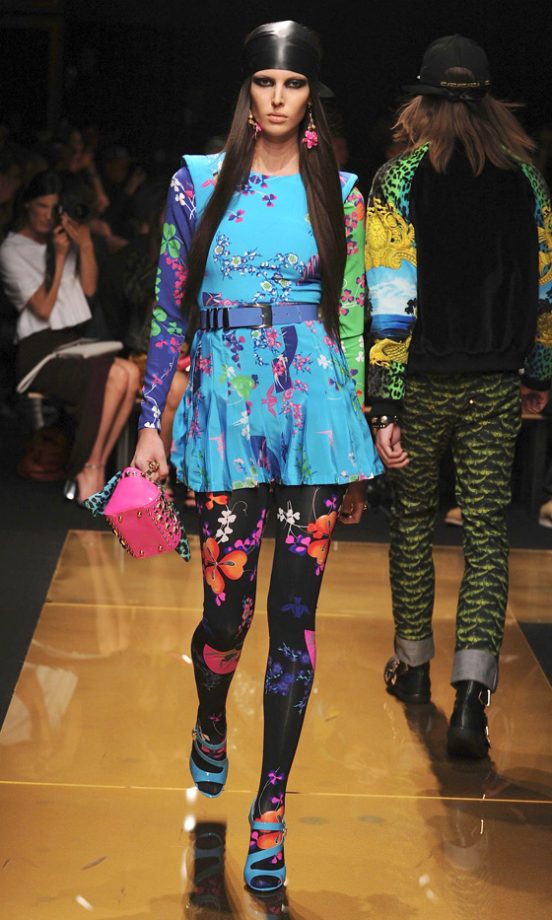 Layering Ruled On The Versace And H&M Catwalk, 2011