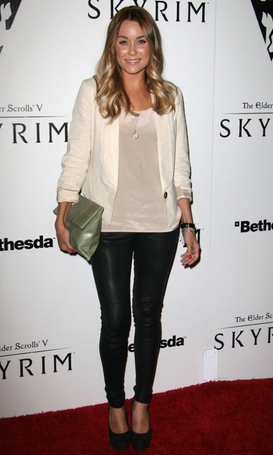 Ah How We Miss Lauren Conrad On Our TV Screens - Loving The Leather Legs
