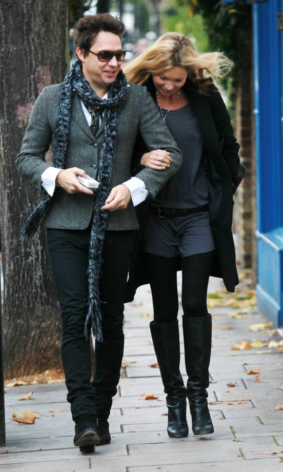 Kate Moss And Jamie Hince Look Casually Cool In London, 2011