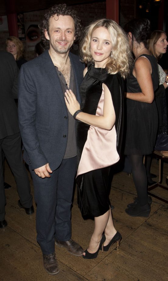 Michael Sheen And Rachel McAdams Hit The Hamlet After Press Party – Rachel’s Hair Looks Amazing!