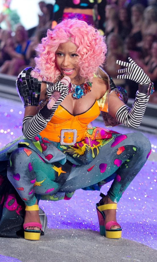 Nicki Minaj Livens Up The Victoria's Secret Catwalk, 2011