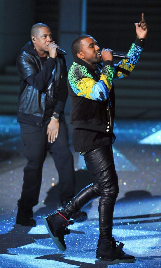 Victoria's Secret Show Surprise: Kayne West And Jay-Z Hit The Stage, 2011
