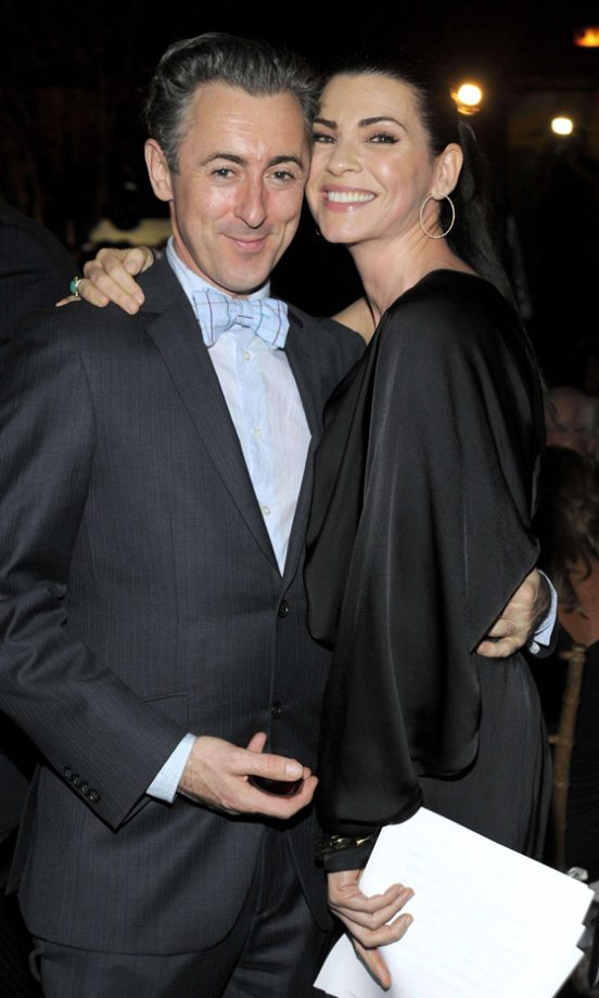 Alan Cumming And Julianna Margulies Make A Super-Cute Couple At The Love Heals' Alison Gertz Foundation Gala, 2011