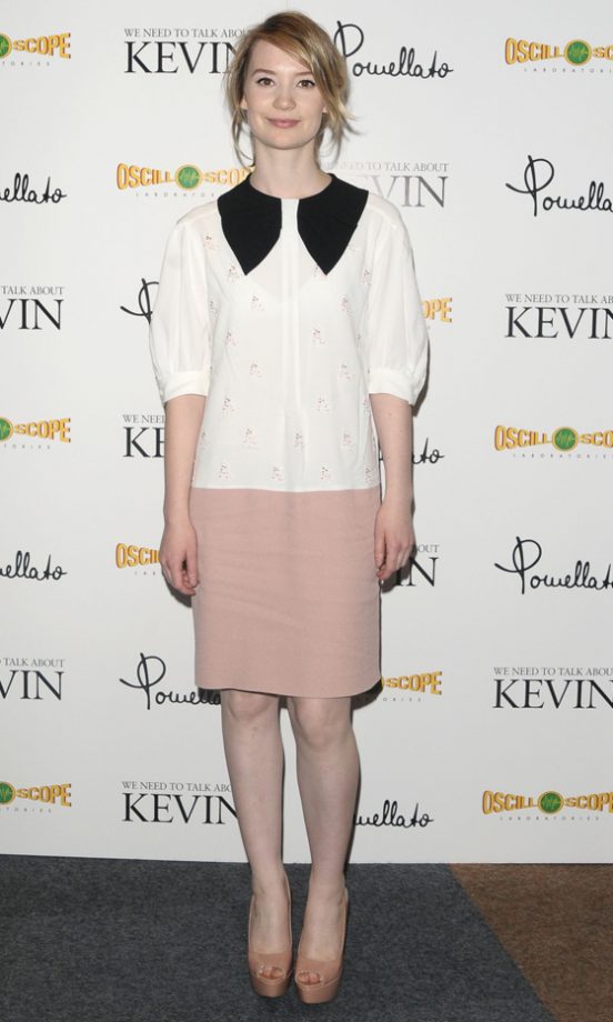 Mia Wasikowska Hit LA For The We Need To Talk About Kevin Premiere - Loving The Super-Cute Collar Top