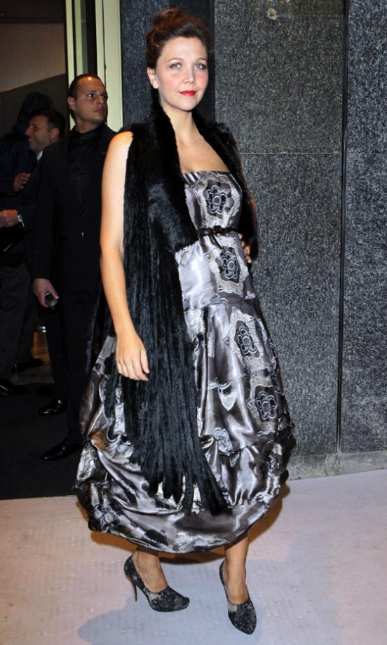 Maggie Gyllenhaal Would Look Good In A Bin Bag Let Alone In An Amazing Armani Prive Dress, 2011