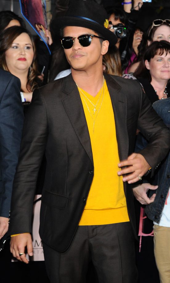 Bruno Mars At The LA Premiere Of Twilight: Breaking Dawn, 2011