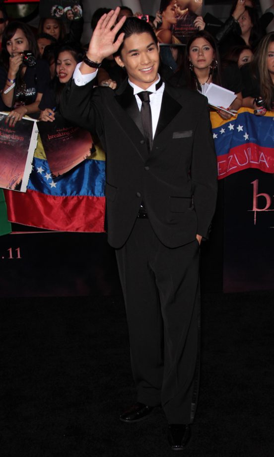 BooBoo Stewart At The LA Premiere Of Twilight: Breaking Dawn, 2011