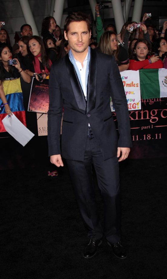 Peter Facinelli At The LA Premiere Of Twilight Breaking Dawn Part 1, 2011