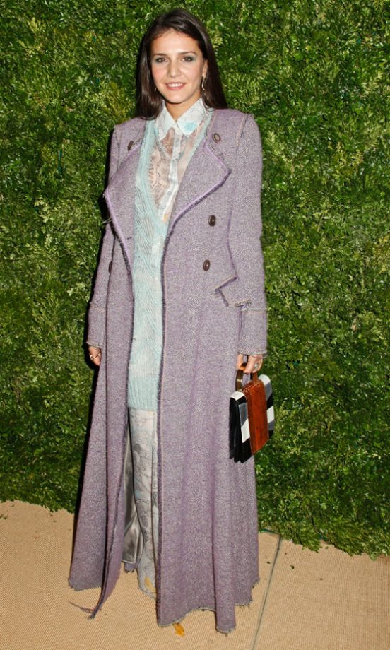 Margherita Missoni Kept Her Party Dress Under Wraps As She Arrived At The CFDA Awards 2011